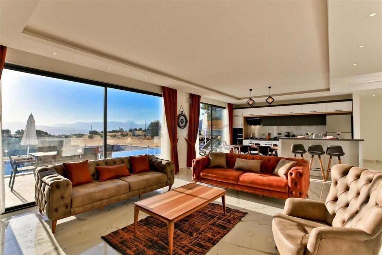 Villa Lycian-Kalkan 3 Bedroom-2 Jakuzzies-Sauna-Turkish Hamam-Huge Private Pool And Lovely Garden 카스 외부 사진